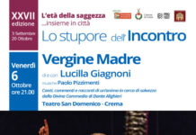 Vergine Madre – 6 ottobre ore 21,00