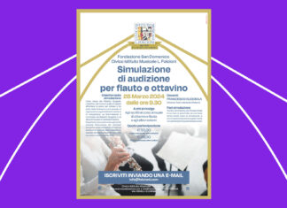 Simulazione di un’audizione per flauto e ottavino – 28 marzo dalle ore 9,30